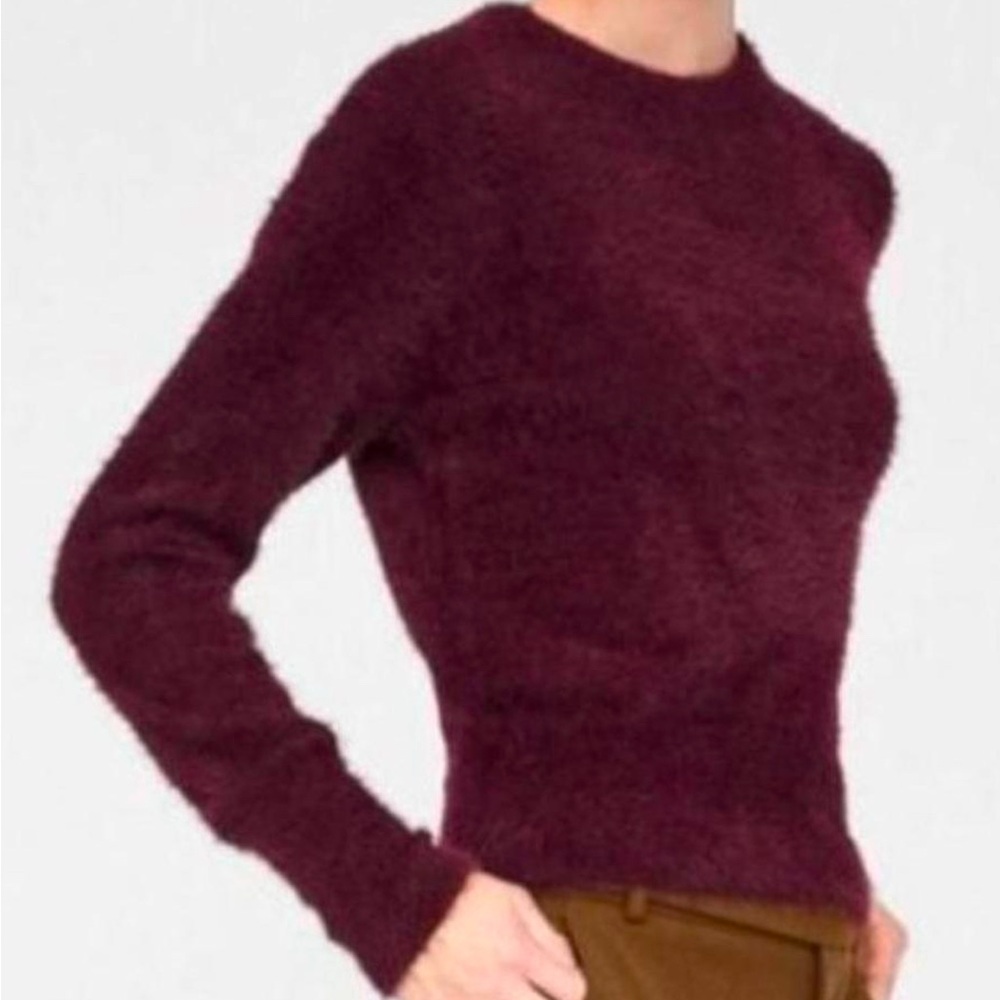 Zara | Soft Plum Burgundy Sweater